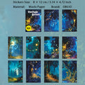 10 Pcs Fantasy Forest Washi Stickers MGYL