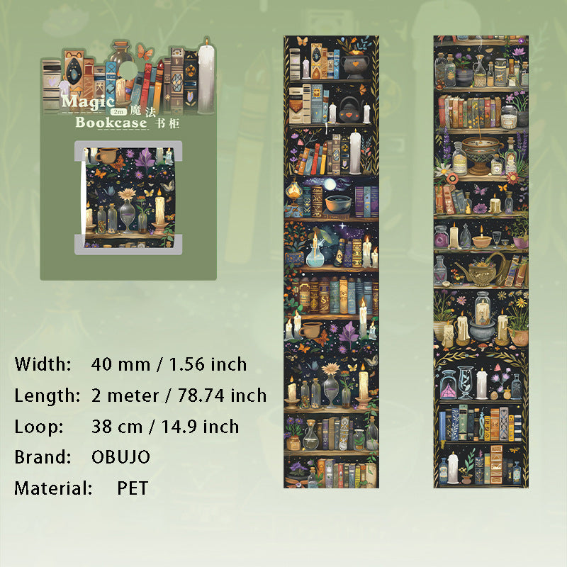 1 Roll Magic Bookshelf PET Tape MFSG