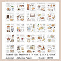 50 Sheets Lifestyle Stickers Book RRSG