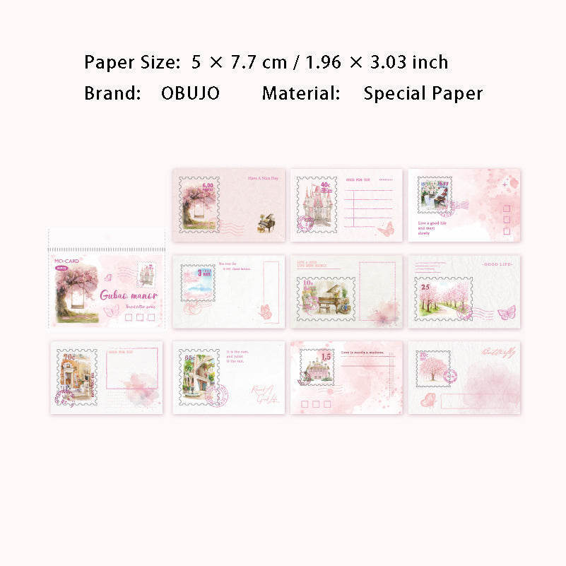 50 Sheets Travel Theme Notepad Paper LTLX