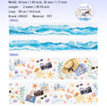 2 Rolls Summer Beach PET Tapes Set SXHB