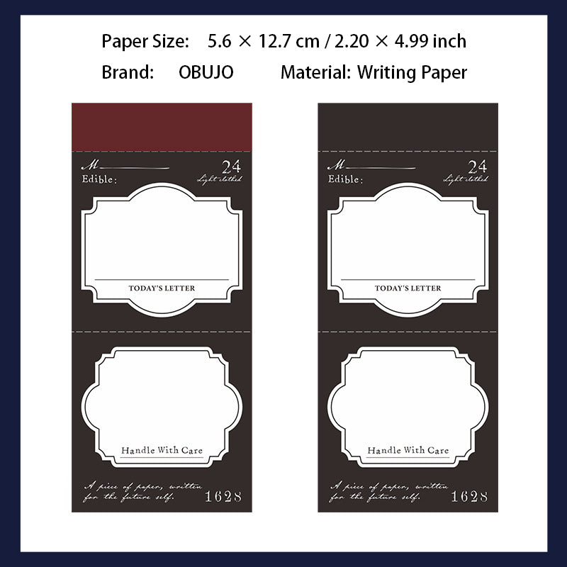 50 Pcs Creative Notepad Paper HBZJ