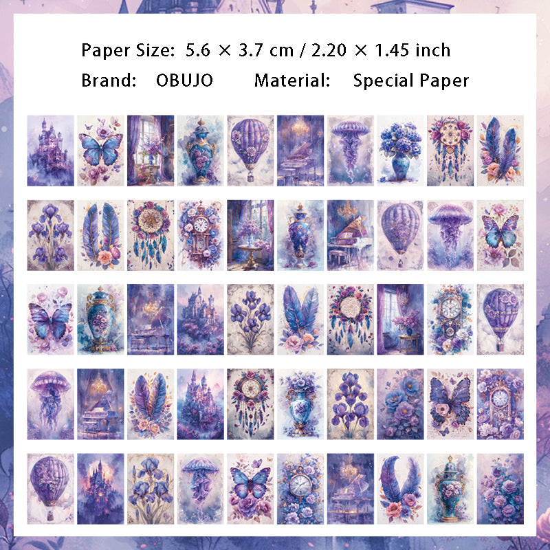 50 Sheets Fantasy Scrapbook Paper XSMH