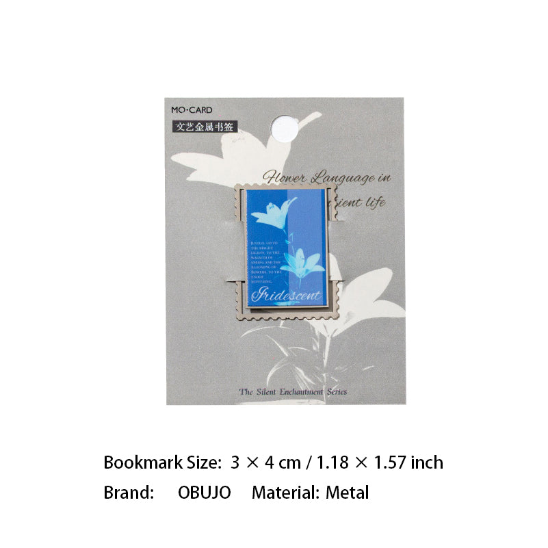 Post Stamp Shaped Metal Bookmark WWJMRM