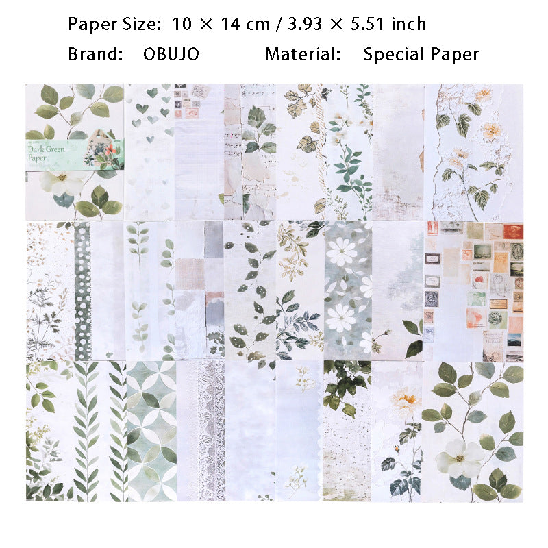 50 Sheets Watercolor Art Journal Paper YRHL