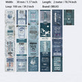1 Roll Vintage Tickets Stickers XHPJ