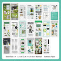 20 Sheets Aesthetic Journal Stickers Book RCFX