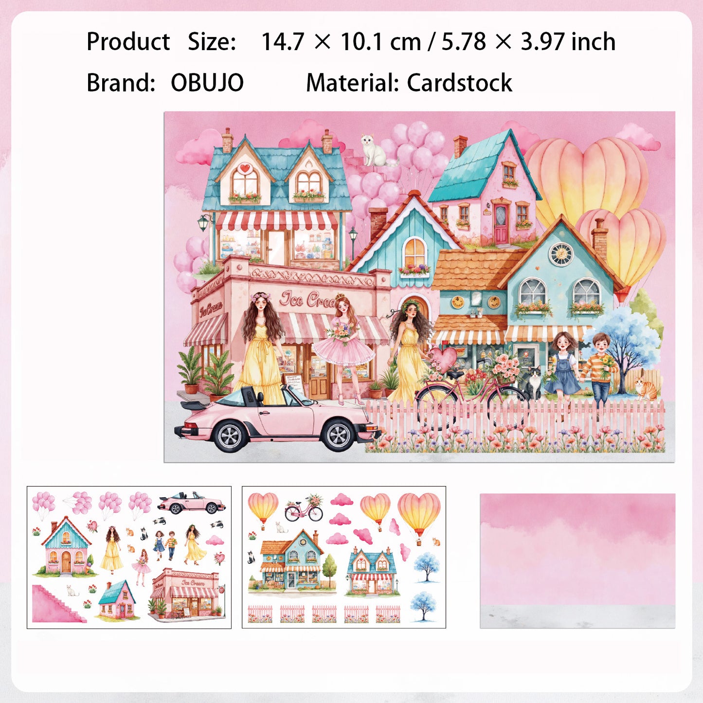 Cozy House DIY Stickers Kit WRNA