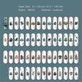 54 Pcs Poker Theme Journal Cardstock PKXL