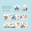 1 Roll Watercolor Landscpae Washi Tape PDLQMSJ