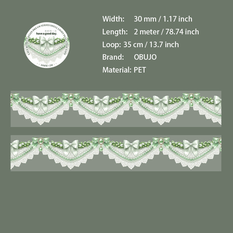 1 Roll Lace Knot PET Tape LSZLM