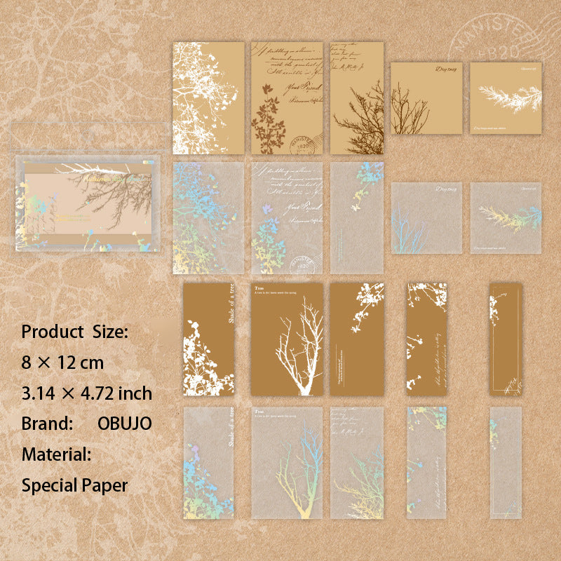 20 Pcs Vintage Junk Journal Paper FGJP