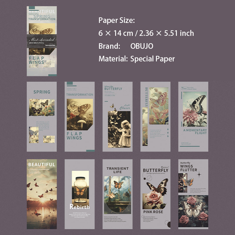 20 Pcs Vintage Junk Jouanrl Paper WYWS