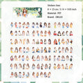 20 Sheets Fashion Girl Boy Stickers Book TYRJB