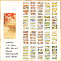 20 Sheets Seasonal Landscape Stickers Book SJZS