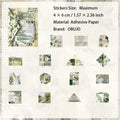 20 Pcs Vintage Aesthetic Journal Stickers YAYJ