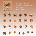 25 Pcs Vintage Flower Stickers SGSHJ