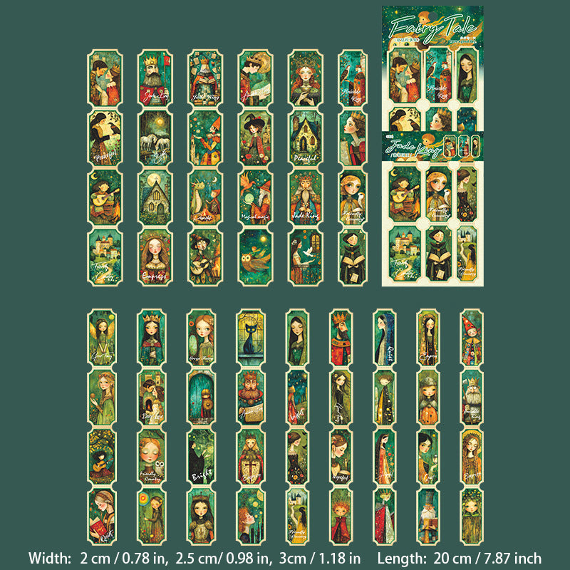 15 Sheets Vintage Fairy Stickers THGSJ