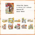 10 Pcs Seasonal Landscape PET Stickers SSQH