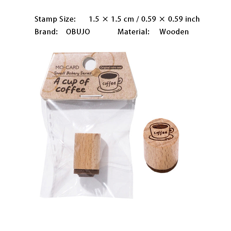 Baking Theme Wooden Stamp XXMBF