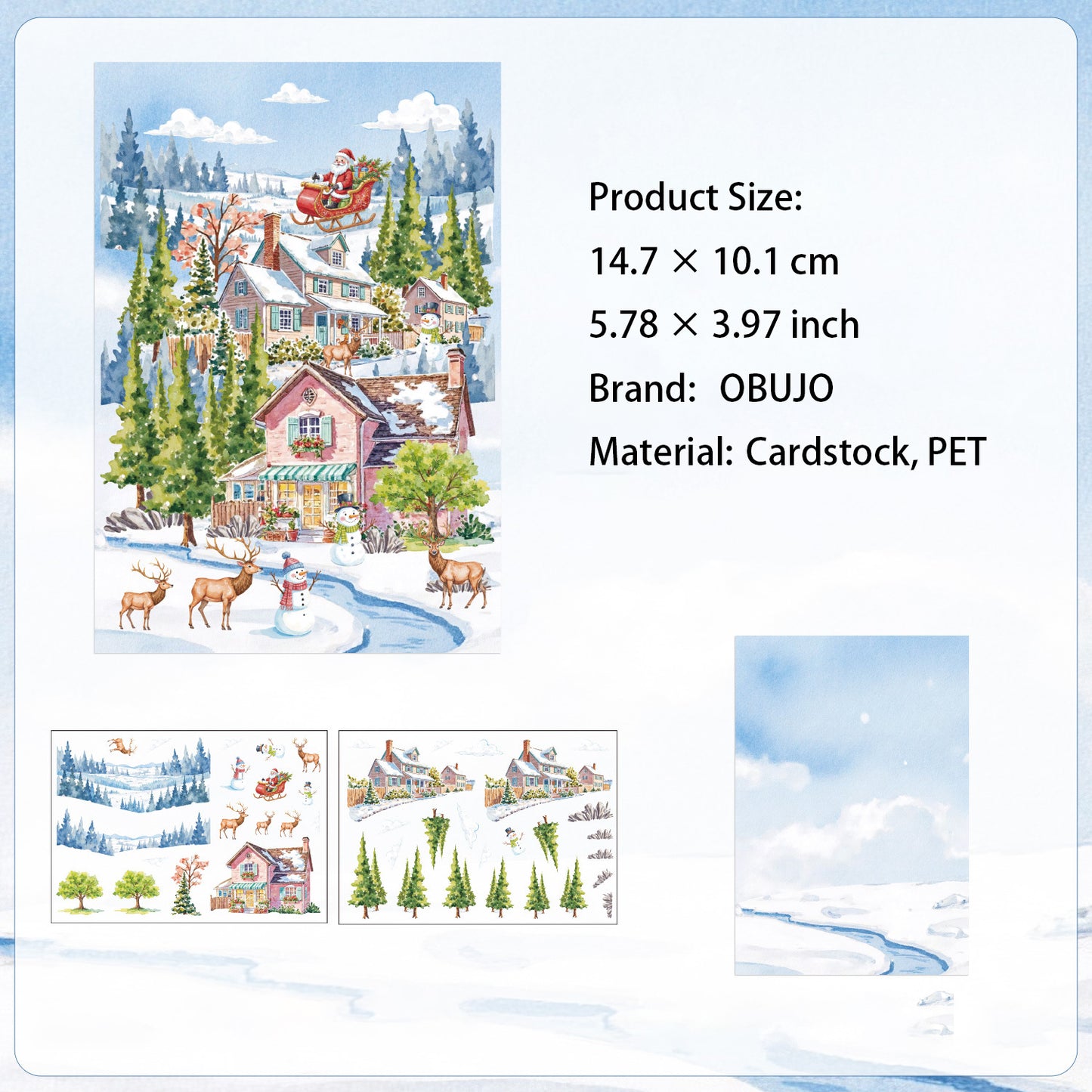 Yard Scene DIY Stickers Kit FHSJ