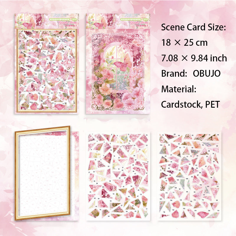 Fantasy Painting DIY Puzzle Stickers Kit QMHJ