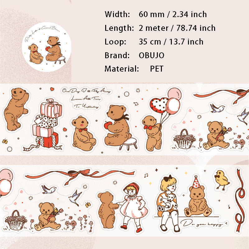 1 Roll Fairy Theme PET Sticker Tape BMTH