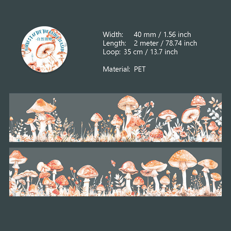 1 Roll Mushroom PET Tape YJHSH