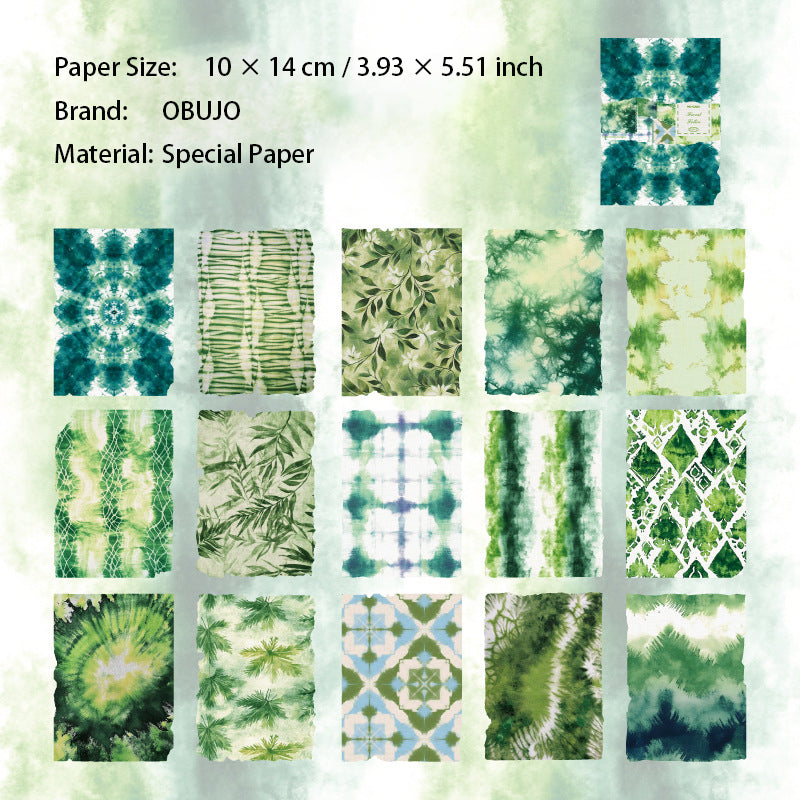 30 Pcs Fantasy Color Journal Paper ZJZR