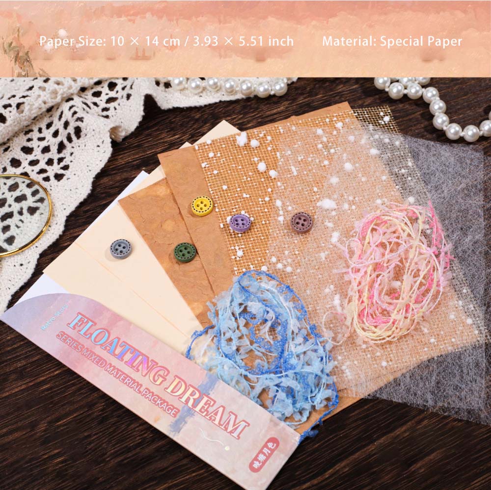 14 Pcs Special Junk Journal Supplies Kit FMXL