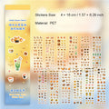 12 Sheets Cute Journal Planner Stickers ZHRC
