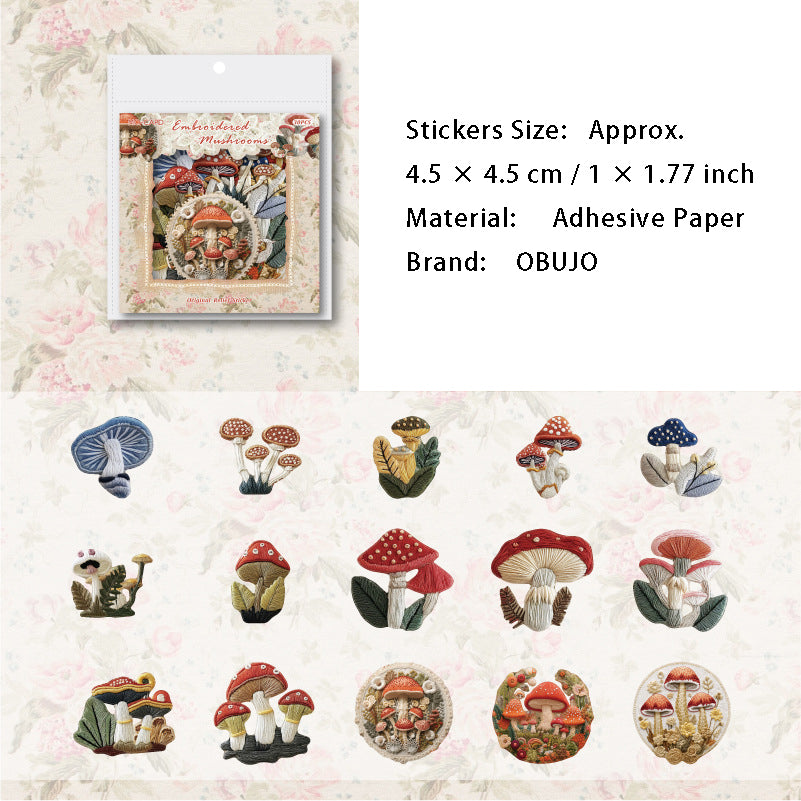 30 Pcs Creative Animal Botanical Stickers CXWY