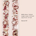 1 Roll Creative Flowers PET Tape QDXQ