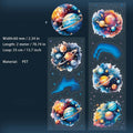1 Roll Galexy Pre-cut PET Stickers Tape CSYH
