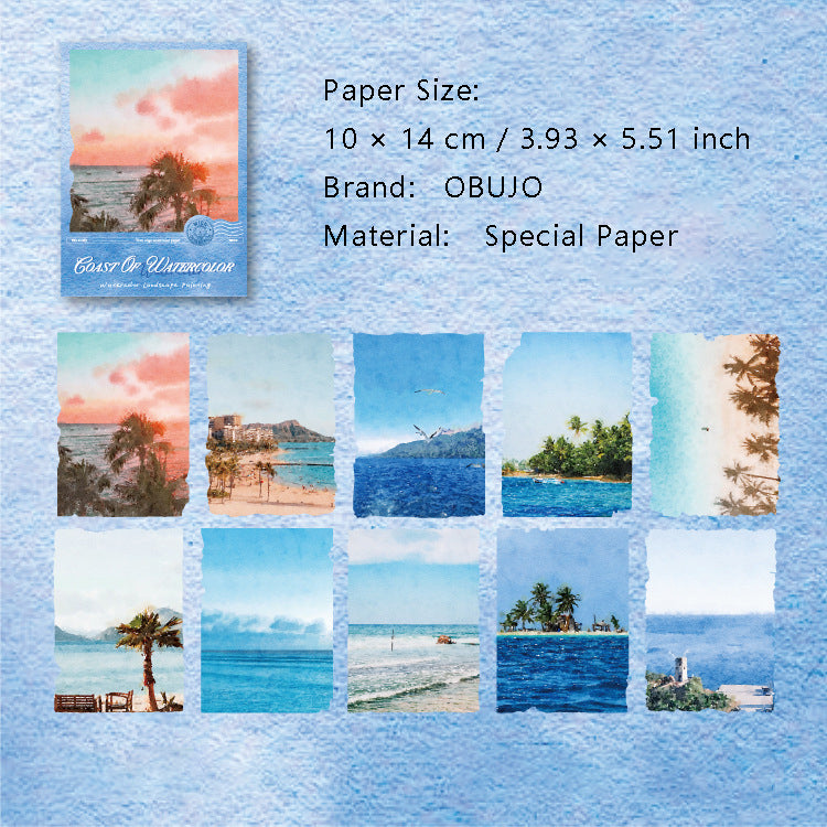 30 Pcs Landscape Journal Paper LGJFJ
