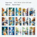 30 Pcs Spring Travel Scrapbook Paper CRPS