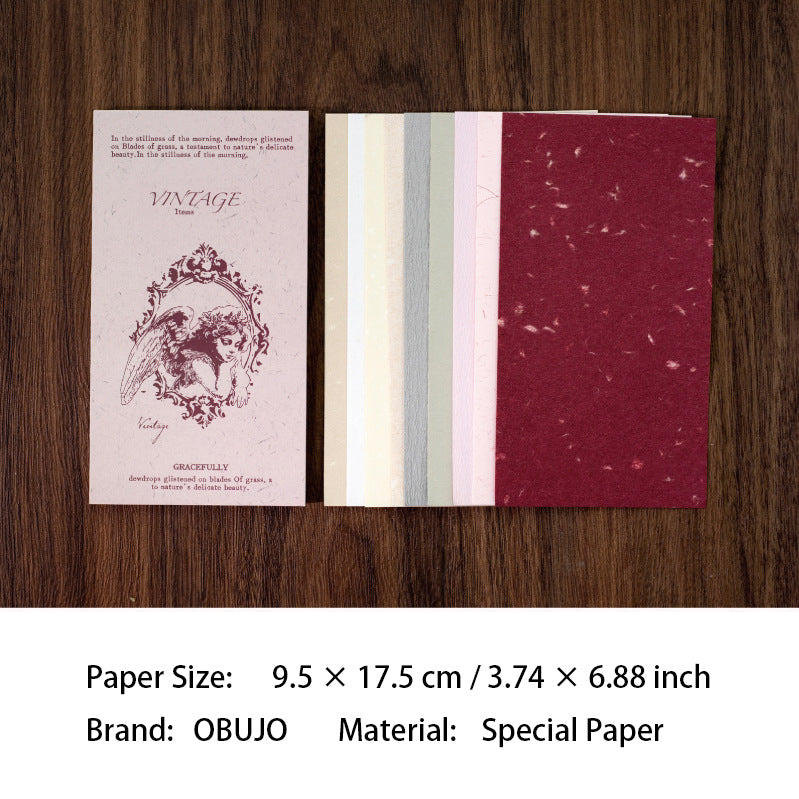 30 Sheets Basic Vintage Journal Paper HWMJ