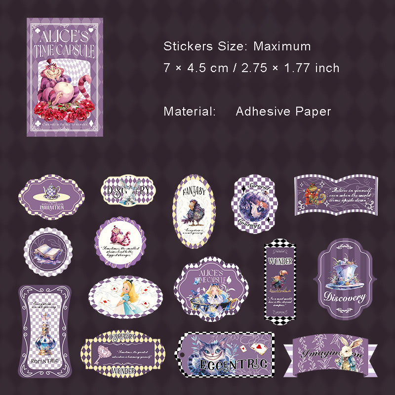30 Pcs Fairy Theme Lable Stickers ALSSGH