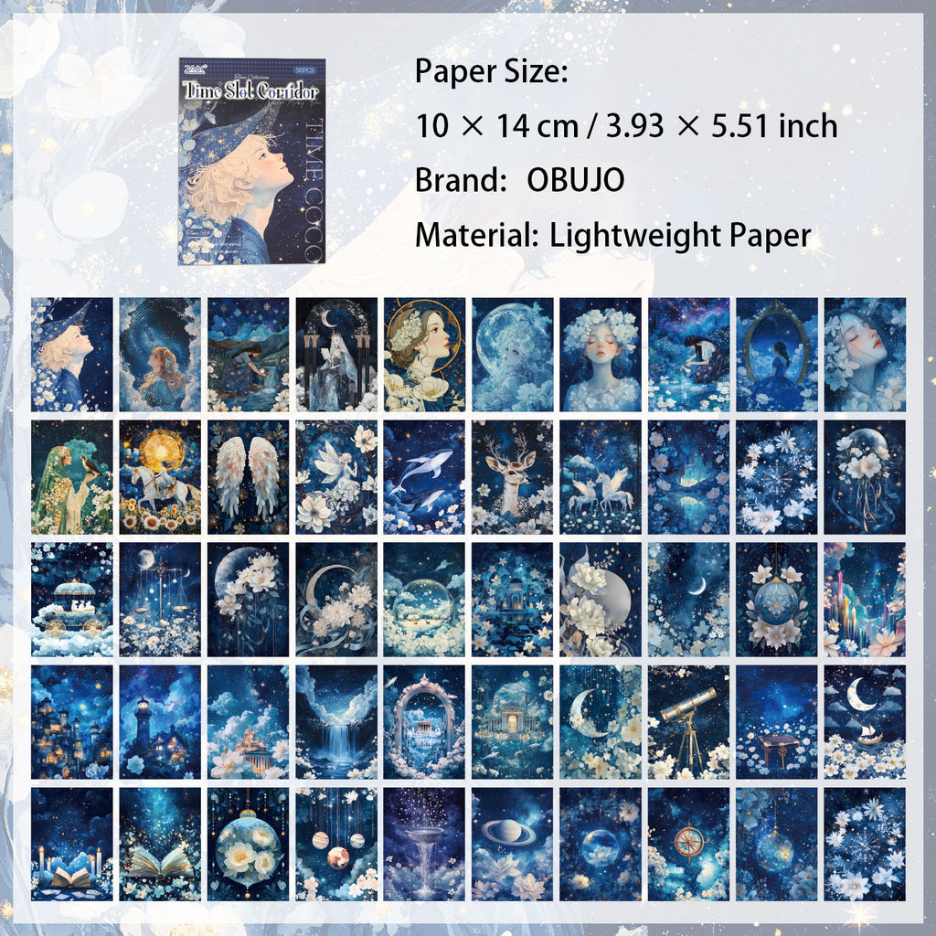 50 Sheets Classic Girl Journal Paper SXHL