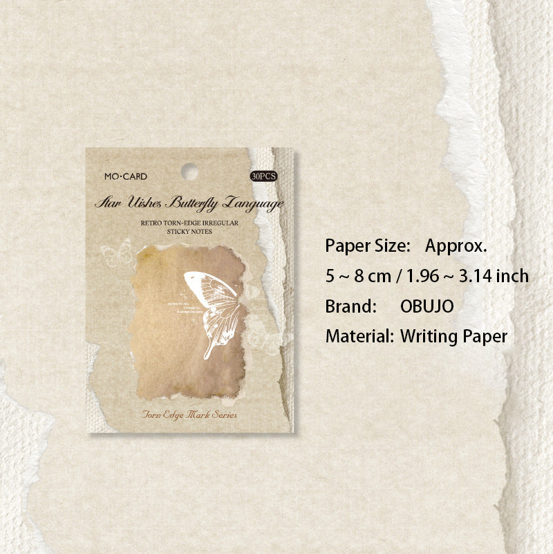 20 Pcs Floral Sticky Note Paper SBYJ