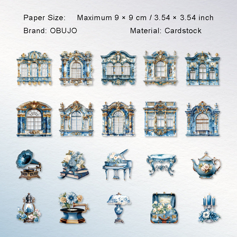 20 Pcs Manor Door Window Cardstock MHZY