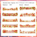 20 Pcs Garden Fence PET Stickers HHQS
