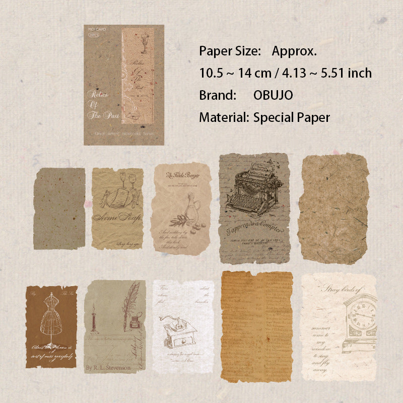 20 Pcs Vintage Junk Journal Paper DYSJ