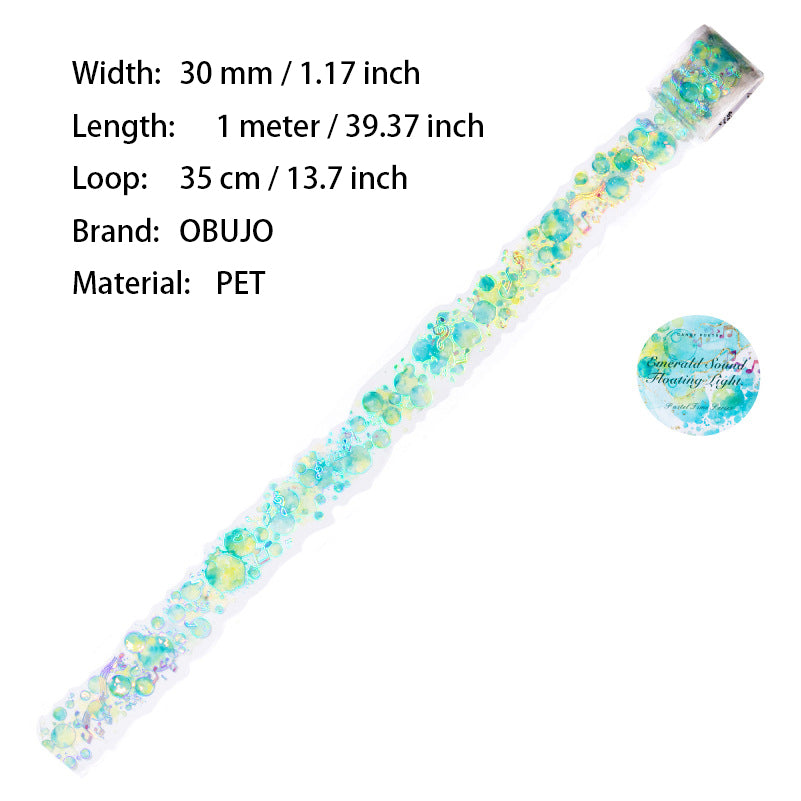 1 Roll Shell Light Bubble PET Tape FGMJ