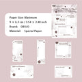 30 Sheets Watercolor Scrapbook Paper HJSP