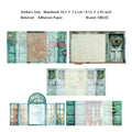 10 Pcs DIY Windows Stickers SGZC