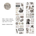 1 Roll Vintage Sticker Tape JSJWY