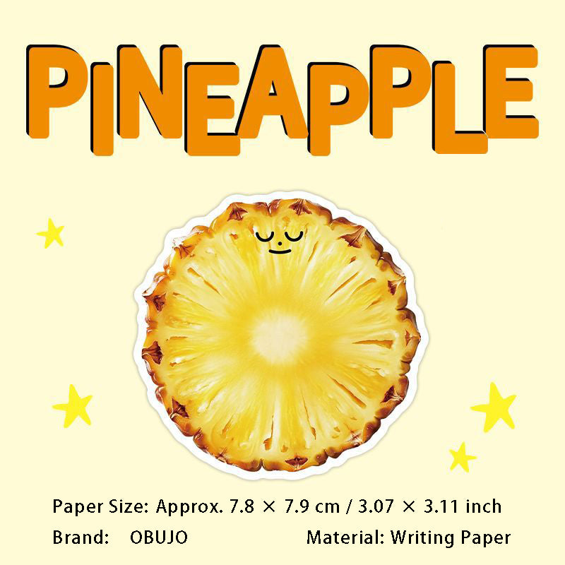 30 Pcs Fruit Theme Sticky Note XXGS