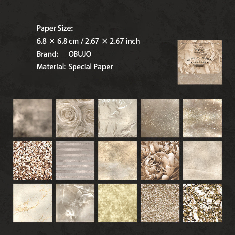 30 Sheets Natural Texture Paper Pad WRJL
