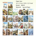 50 Sheets Travel Journal Paper Book XMZL